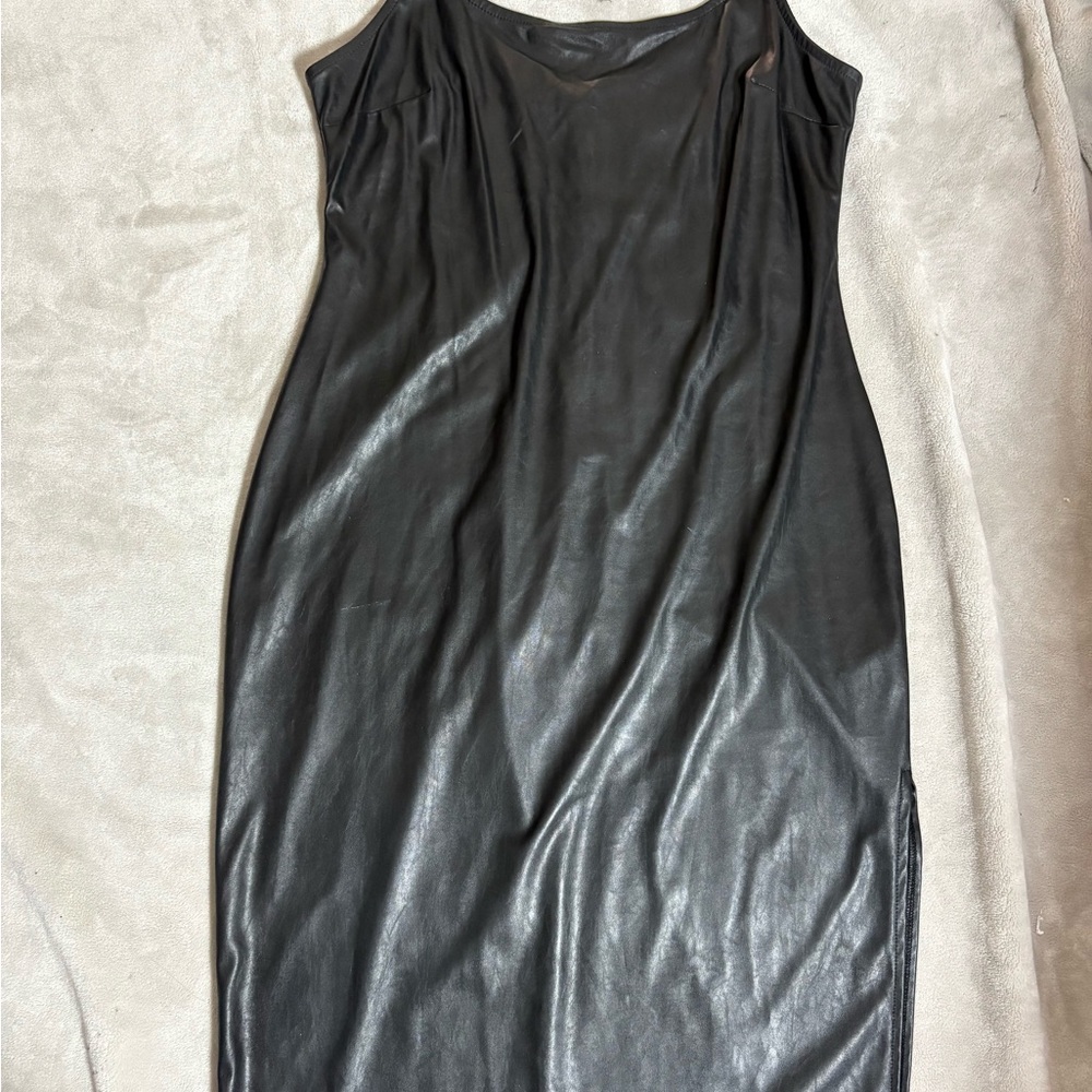 Wild Fable Black Midi Dress